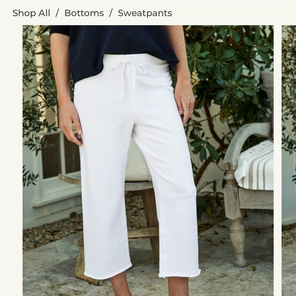 Frank & Eileen Women's White Sweatpants